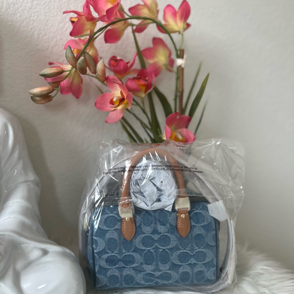 Coach Denim mini Rowan - Picture 10 of 10